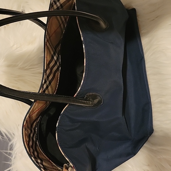 BURBERRY Blue Label Navy Tote w/Dust Bag - Picture 1 of 16